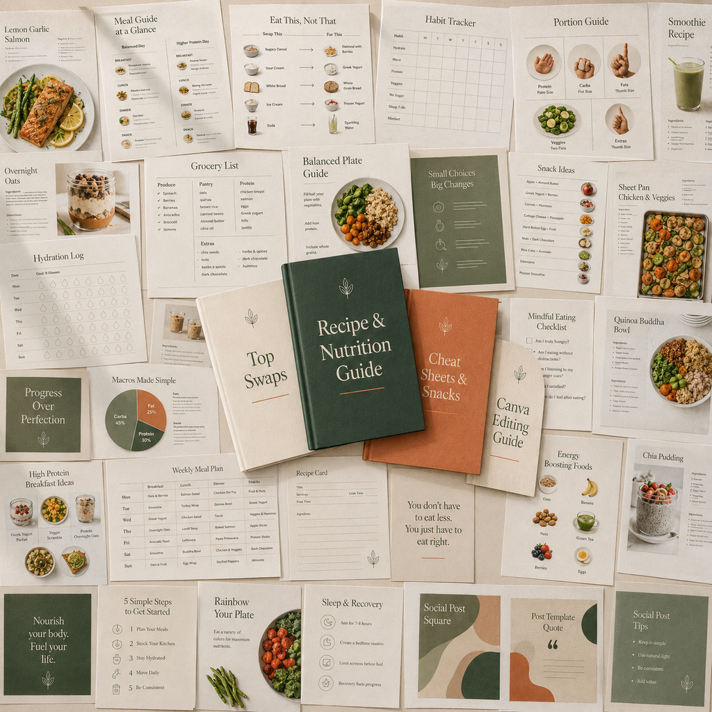 Holistic Nutrition & Health Coaching Bundle - 100+ Done-For-You coaching materials