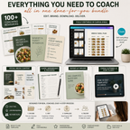 Holistic Nutrition & Health Coaching Bundle - 100+ Done-For-You coaching materials